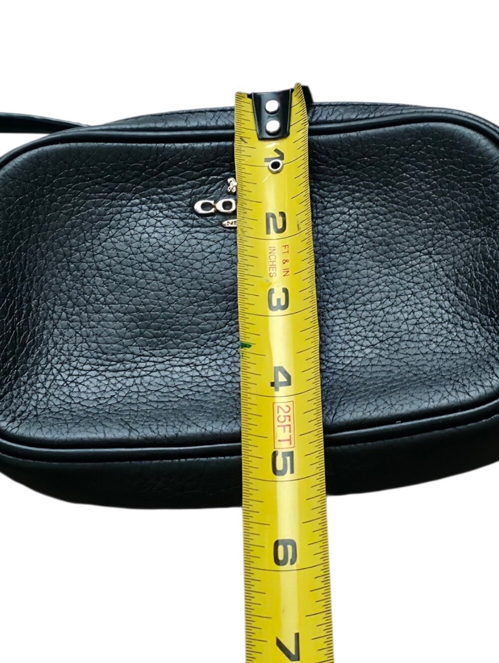COACH F34805 Convertible Belt Bag Black Pebble Leather Crossbody Waist Fanny Pac - Picture 11 of 11